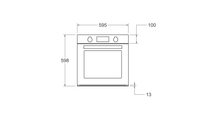 Bertazzoni oven FMOD6117PTB1 afbeelding 3