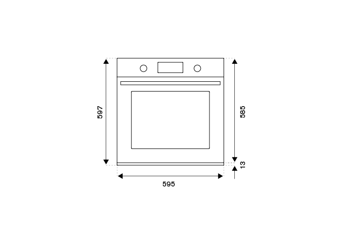 Bertazzoni oven FMOD6117PTS3 afbeelding 3