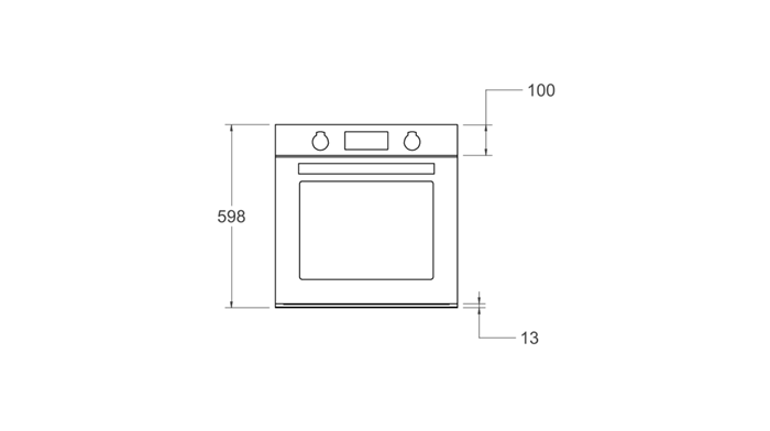 Bertazzoni oven inbouw FMOD6117VTB1 afbeelding 4