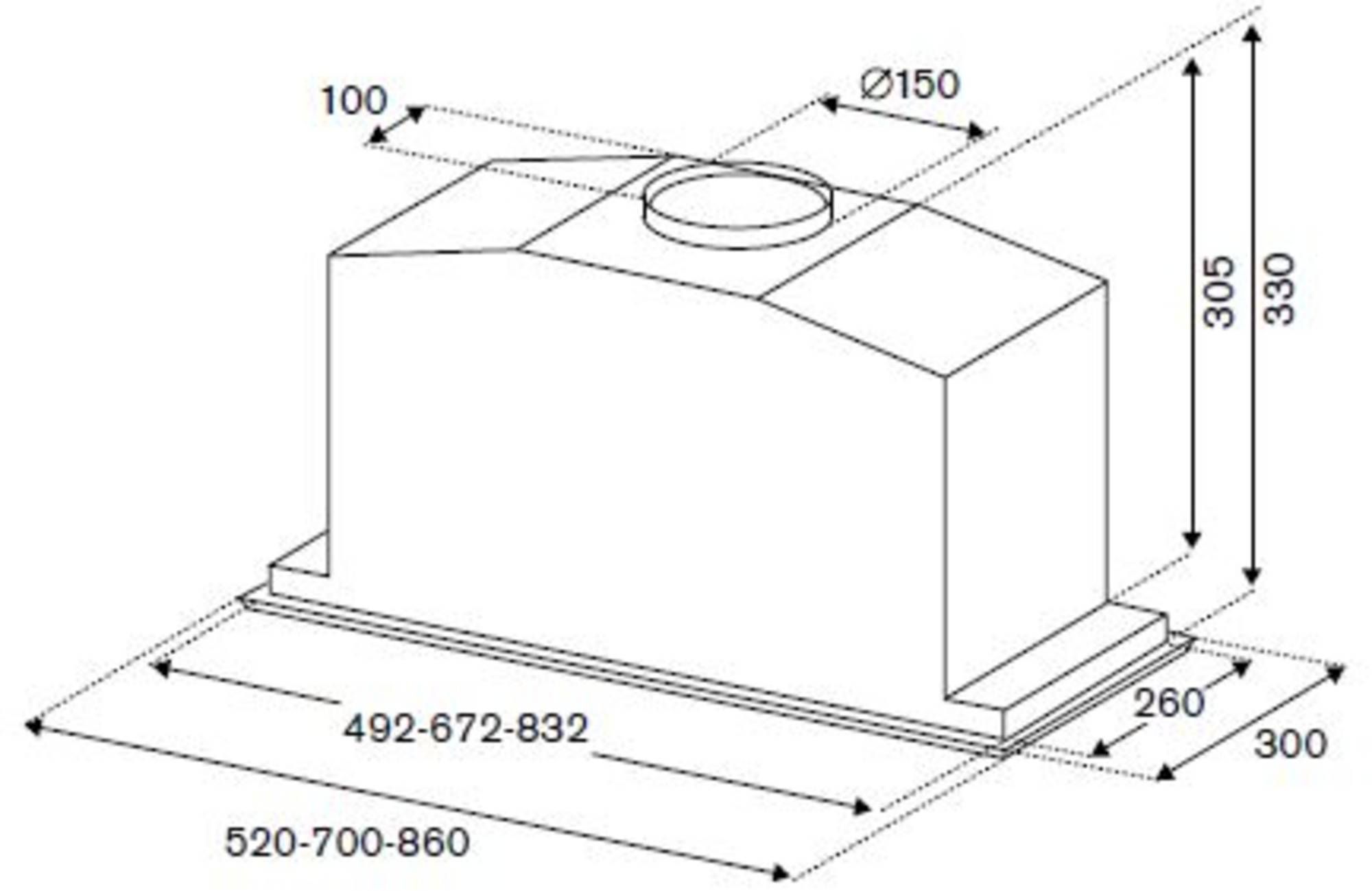 KIN86MOD1XB Bertazzoni afbeelding 2