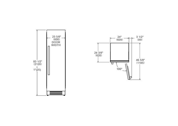 LRD605UBRXTT Bertazzoni afbeelding 2