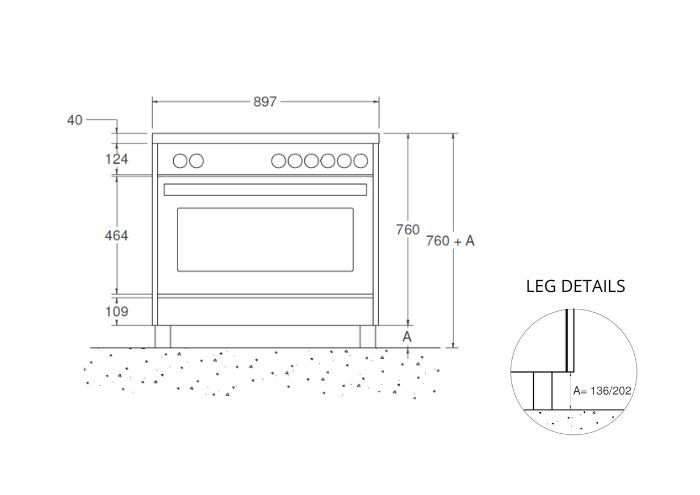 MPL94IT1EXE Bertazzoni afbeelding 2