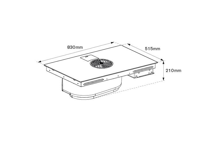 Bertazzoni kookplaat P804ICH2M30NC afbeelding 3