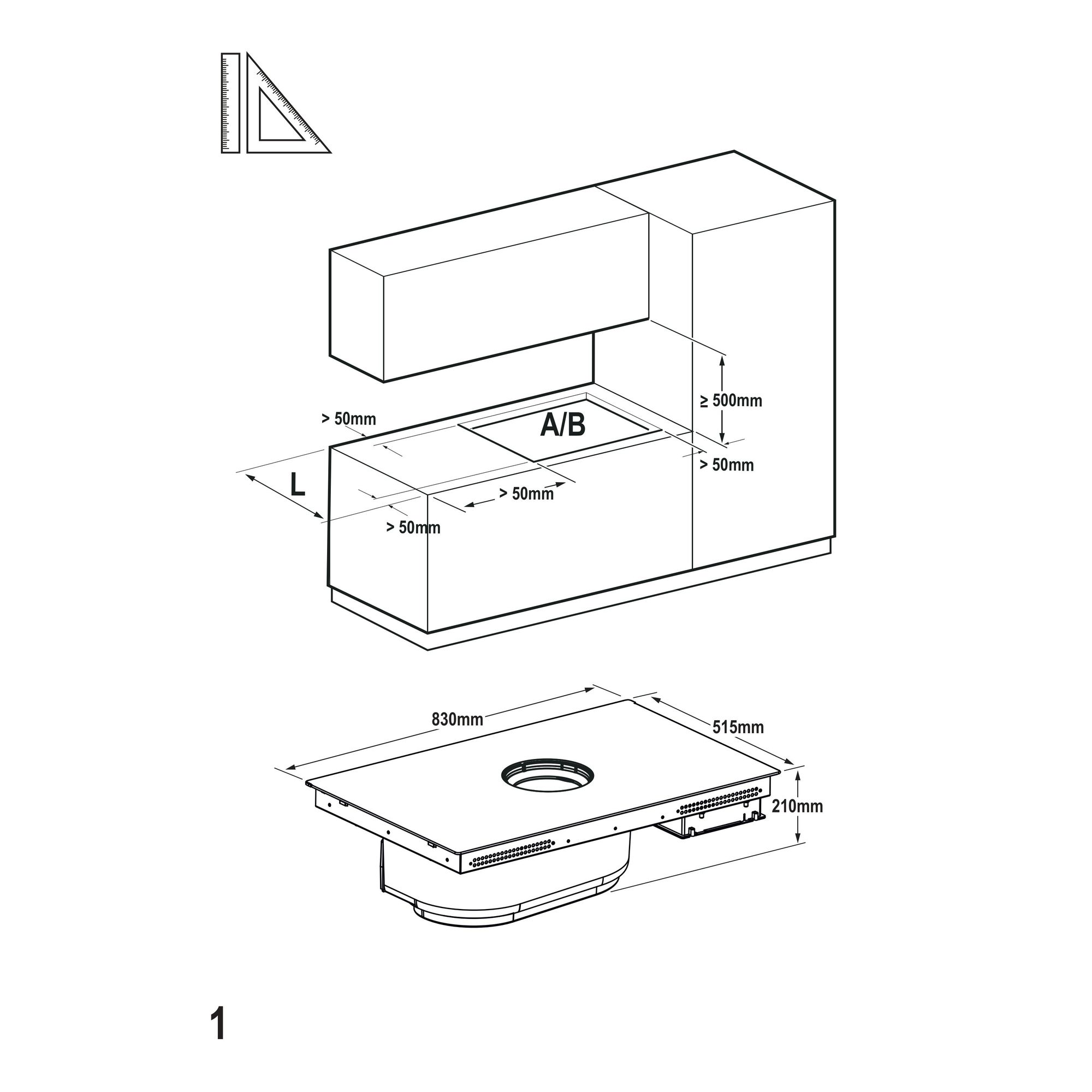 P804ICH2M30NT Bertazzoni afbeelding 2