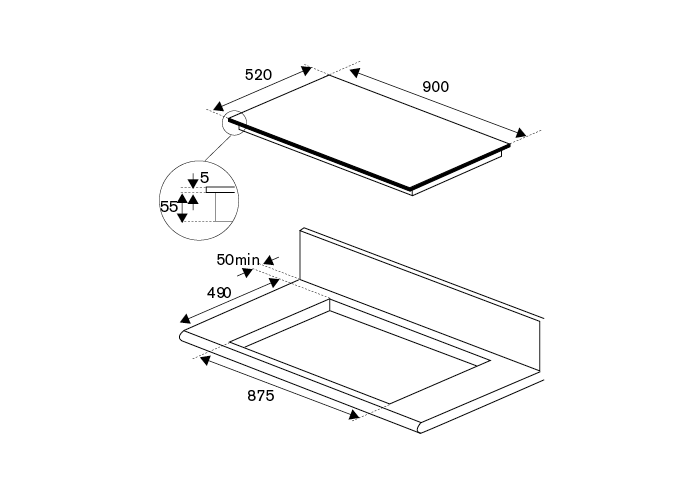P905I2M30NV BERTAZZONI afbeelding 2