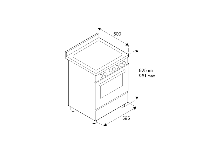 PRO64I1EXT2 Bertazzoni afbeelding 2