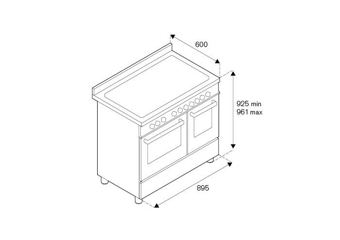 PRO95I2EART van Bertazzoni afbeelding 6