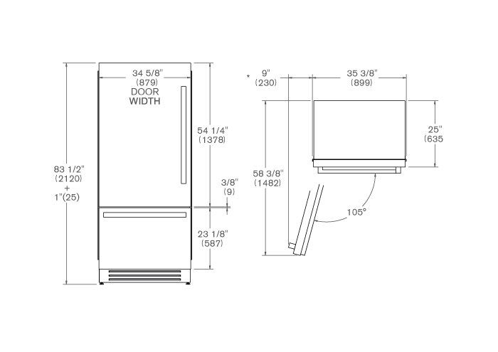 REF905BBLXTT Bertazzoni afbeelding 2
