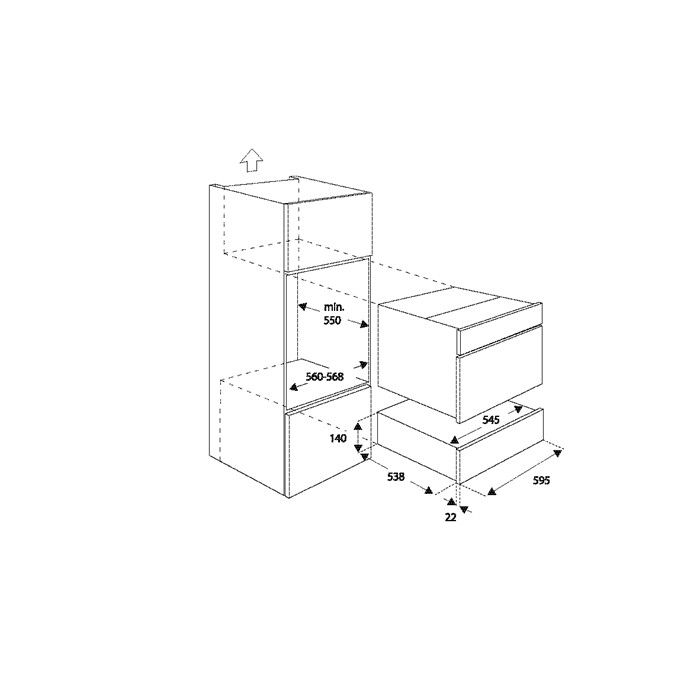 WD60Z Bertazzoni afbeelding 2