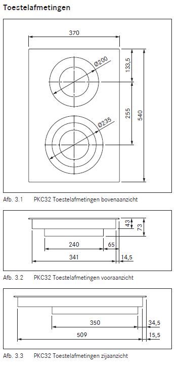 Bora kookplaat PKC32 afbeelding 3