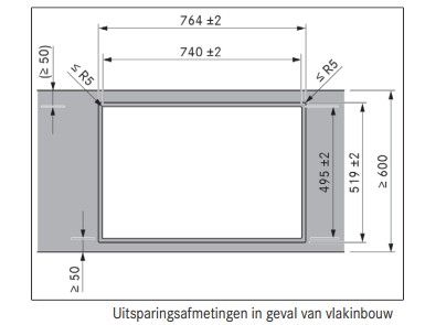 Bora kookplaat inbouw PURA2R afbeelding 4