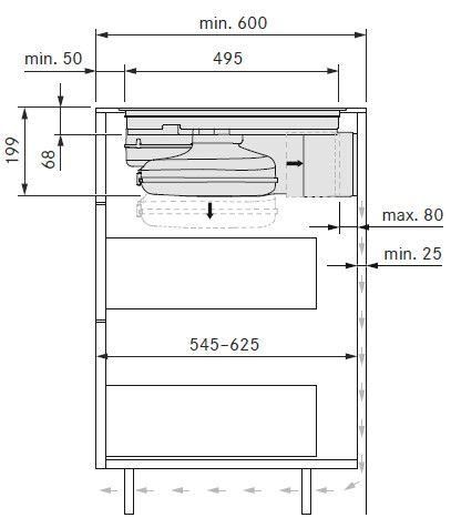 Bora kookplaat inbouw PURU afbeelding 4
