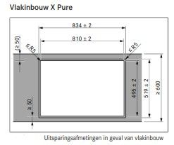 Bora kookplaat inbouw PUXA2R afbeelding 4