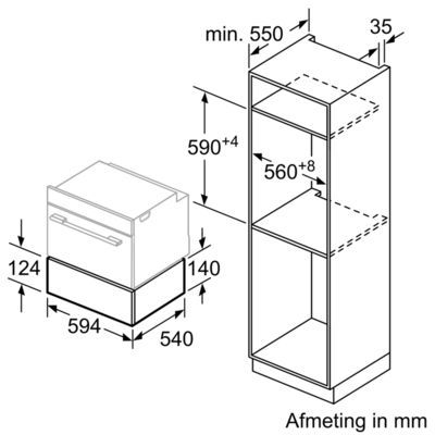 Bosch warmhoudlade  BIC510NS0 afbeelding 4
