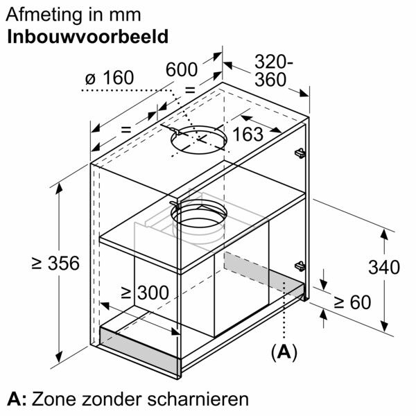 Bosch DBB67AM60  afzuigkap afbeelding 5