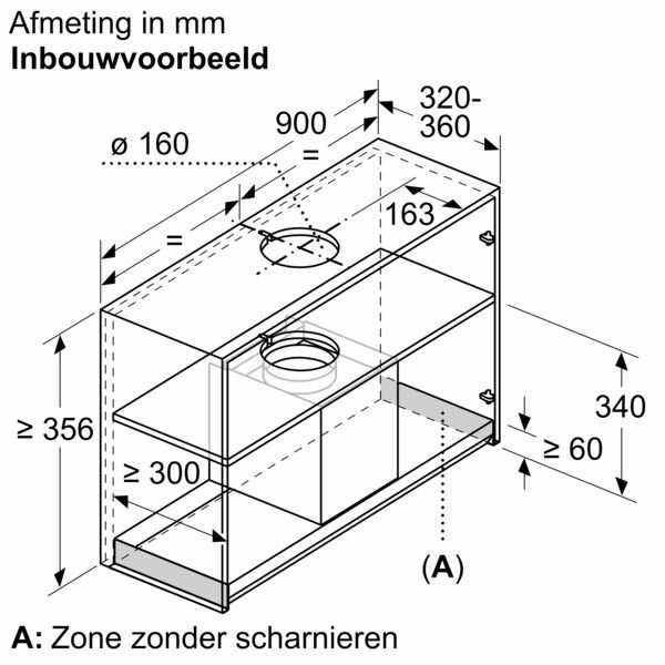 Bosch DBB97AM60  afzuigkap afbeelding 5