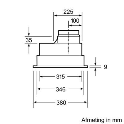 Bosch afzuigkap  DHL555BL afbeelding 4