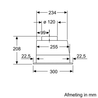 Bosch DLN53AA70  afzuigkap afbeelding 5