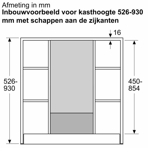 Bosch onderdeel DWZ1IB6K1 afbeelding 3