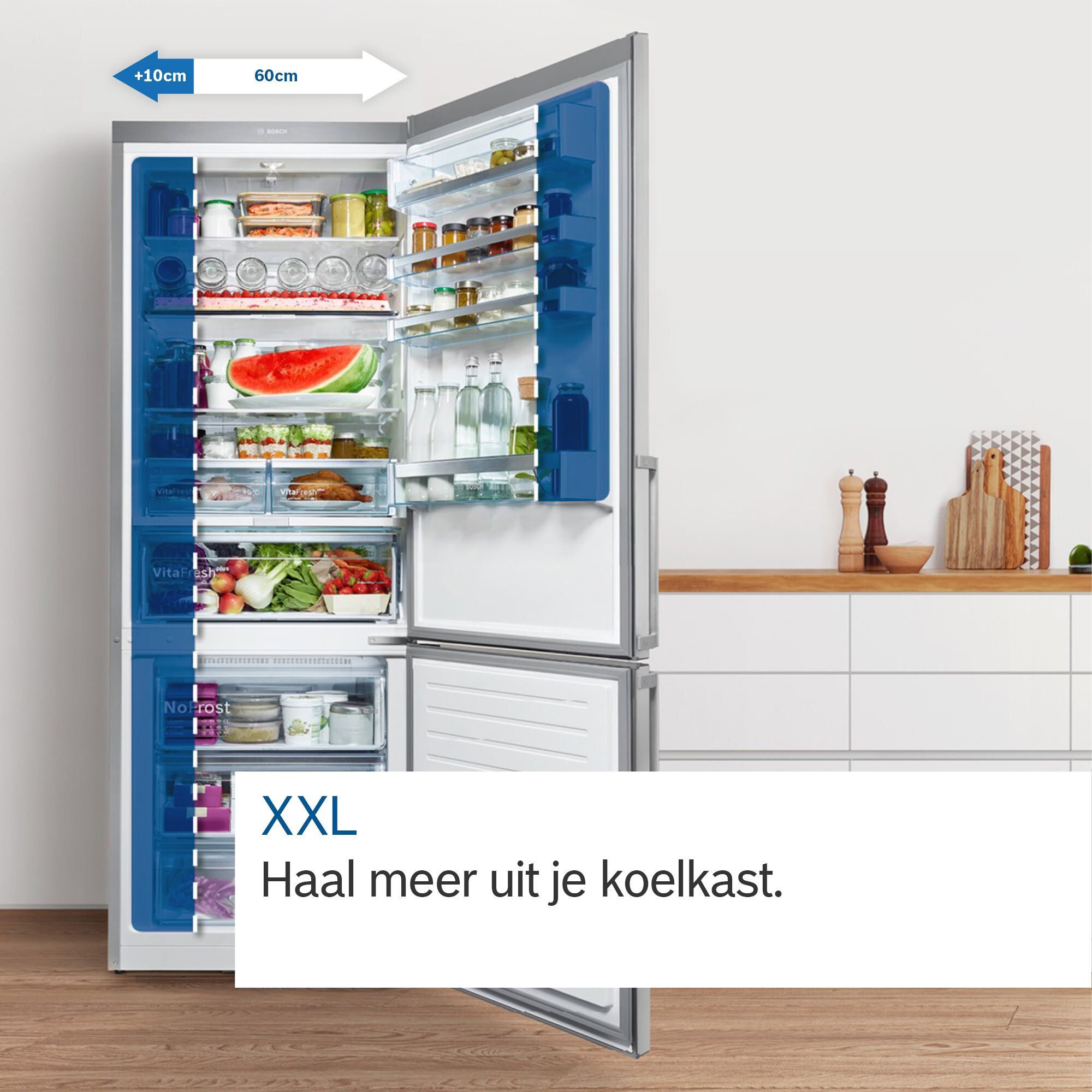 Bosch GSN58DWDV vrijstaand vriezer afbeelding 5