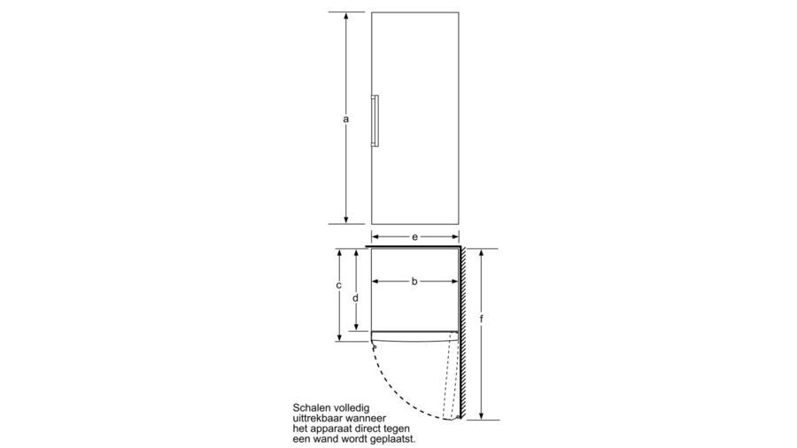 Bosch GSV29VWEV vrijstaand vriezer afbeelding 5