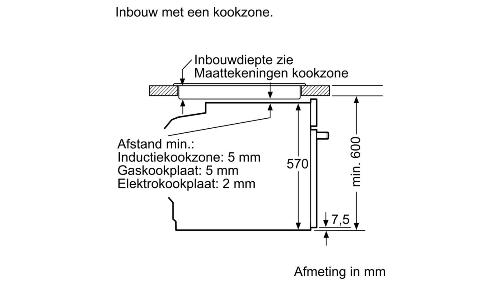 Bosch HBA4330B0 inbouw oven afbeelding 5