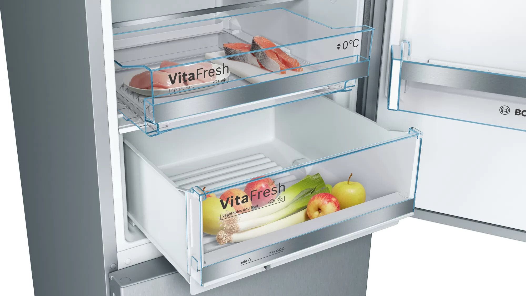 Bosch KGE36ALCA vrijstaand koelkast afbeelding 5