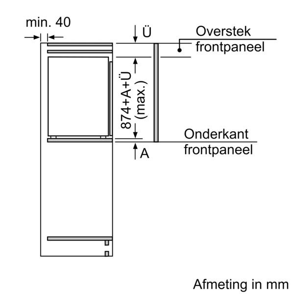 Bosch KIR21SFE0 inbouw koelkast afbeelding 5