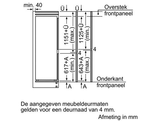 Bosch KIS87AF30 inbouw koelkast afbeelding 5