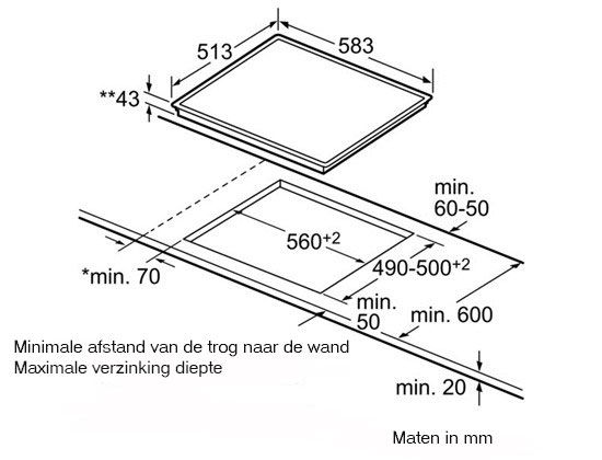 Bosch NKN645G17 inbouw kookplaat afbeelding 5