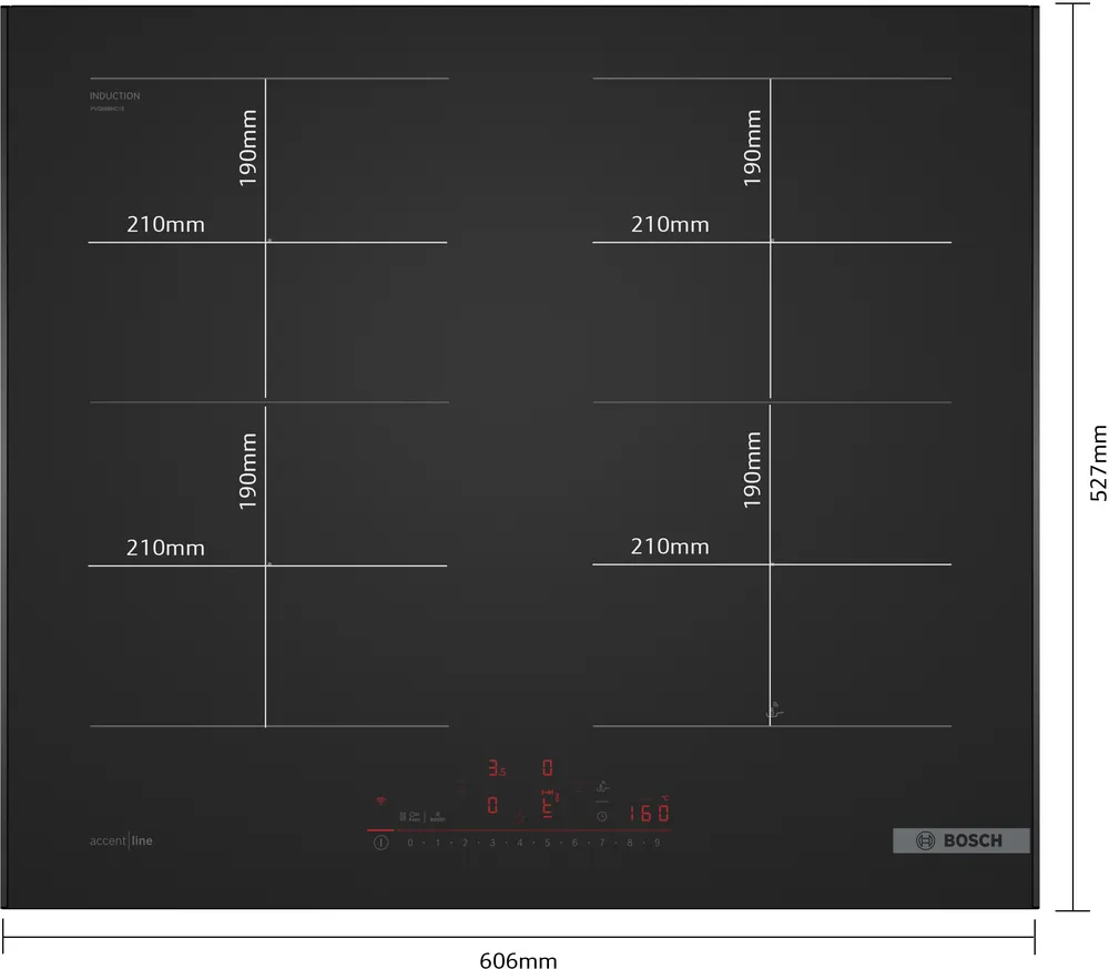 Bosch PVQ69BHC1E inbouw kookplaat afbeelding 5