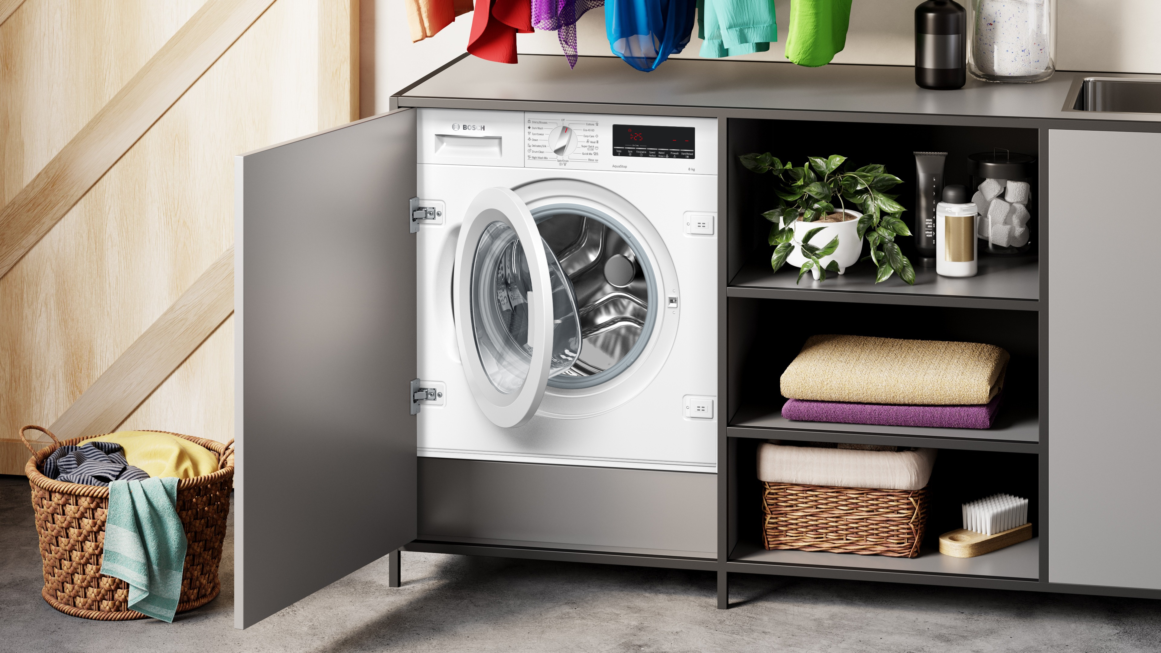 Bosch wasmachine inbouw WIW28542EU afbeelding 4