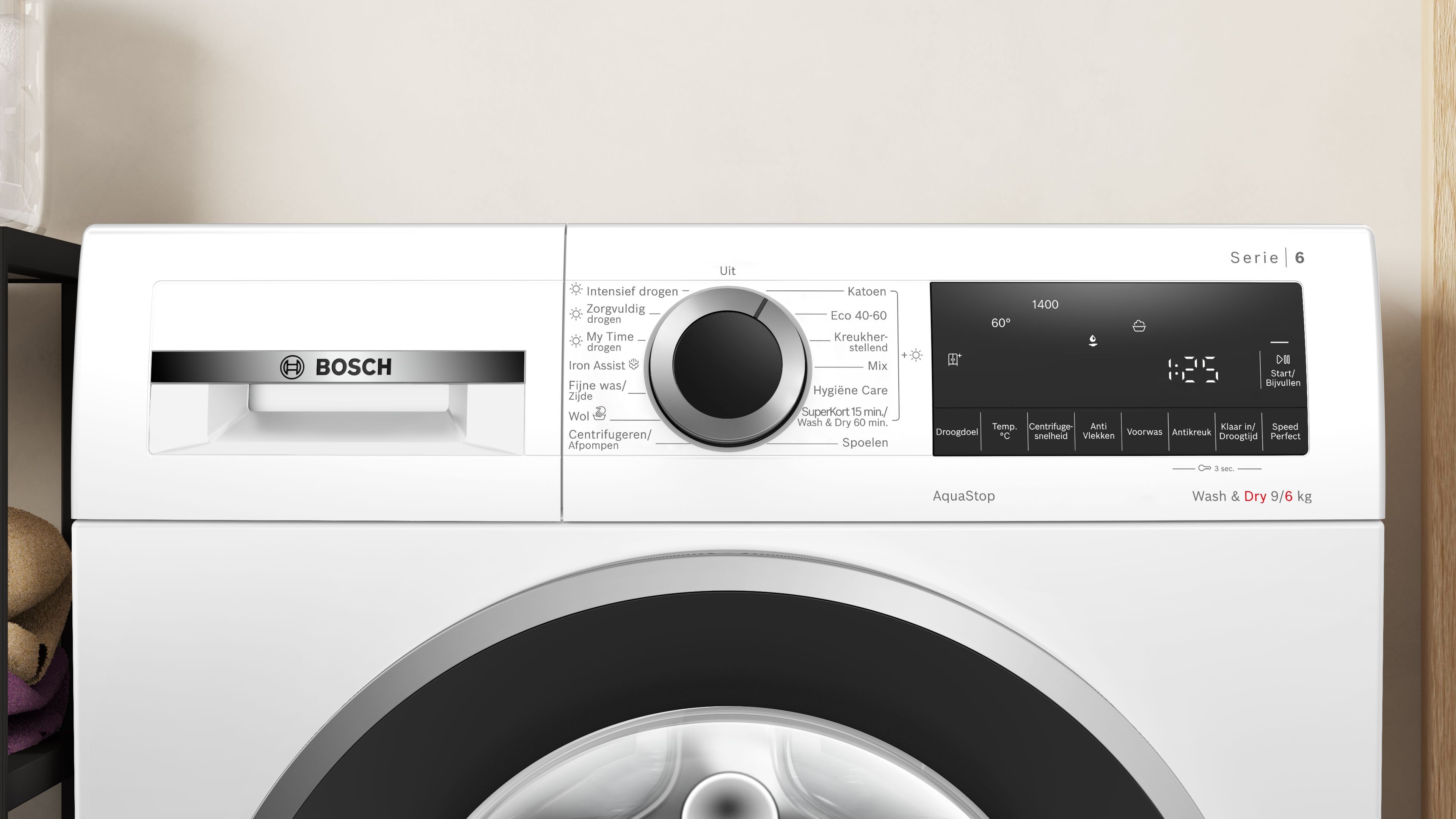 Bosch WNG24406NL  wasmachine afbeelding 5