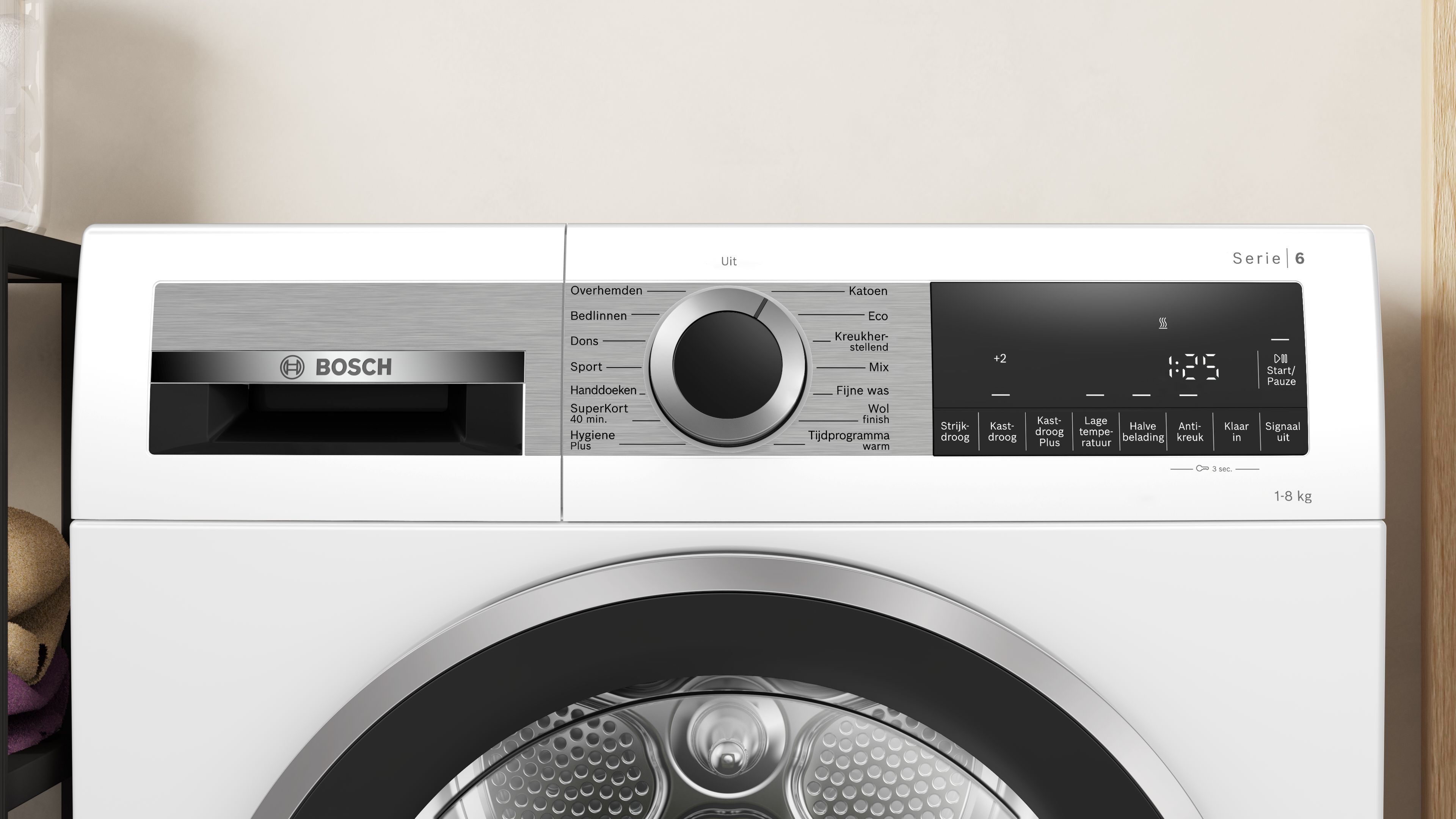 Bosch WQG233DLNL  wasdroger afbeelding 5