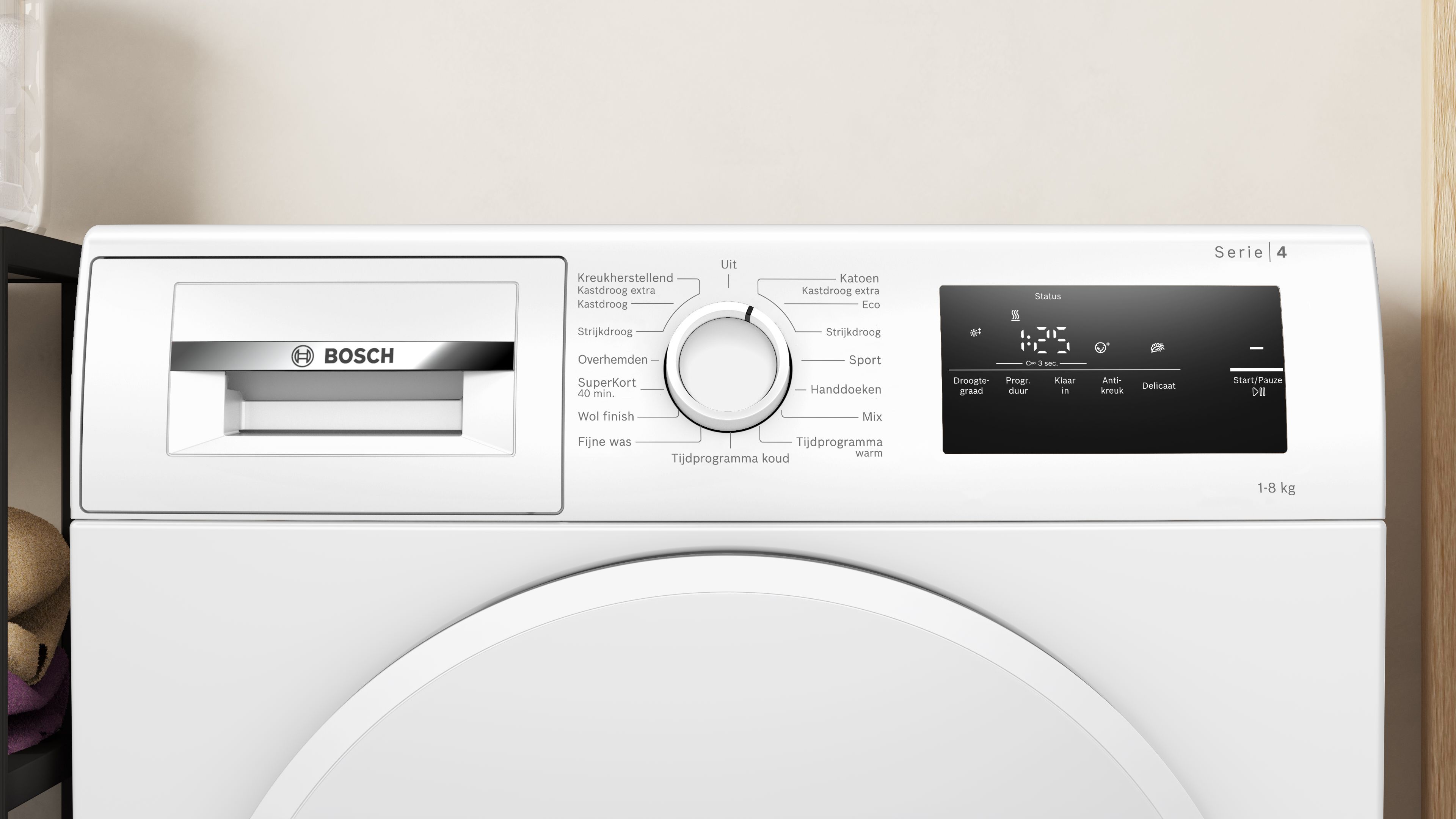 Bosch WTH8300LNL  wasdroger afbeelding 5