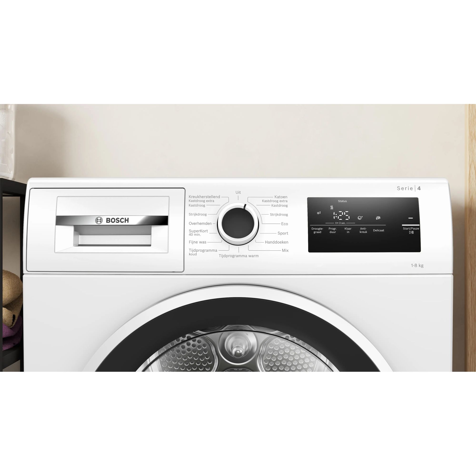 Bosch wasdroger  WTH8520CNL afbeelding 4