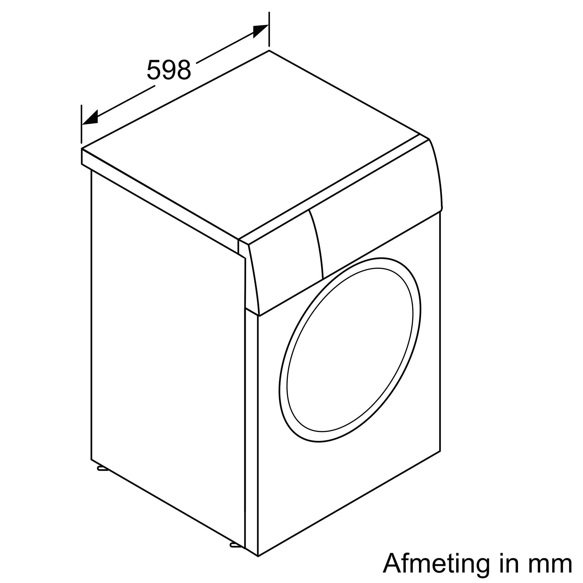 Bosch WUU28T20NL  wasmachine afbeelding 5