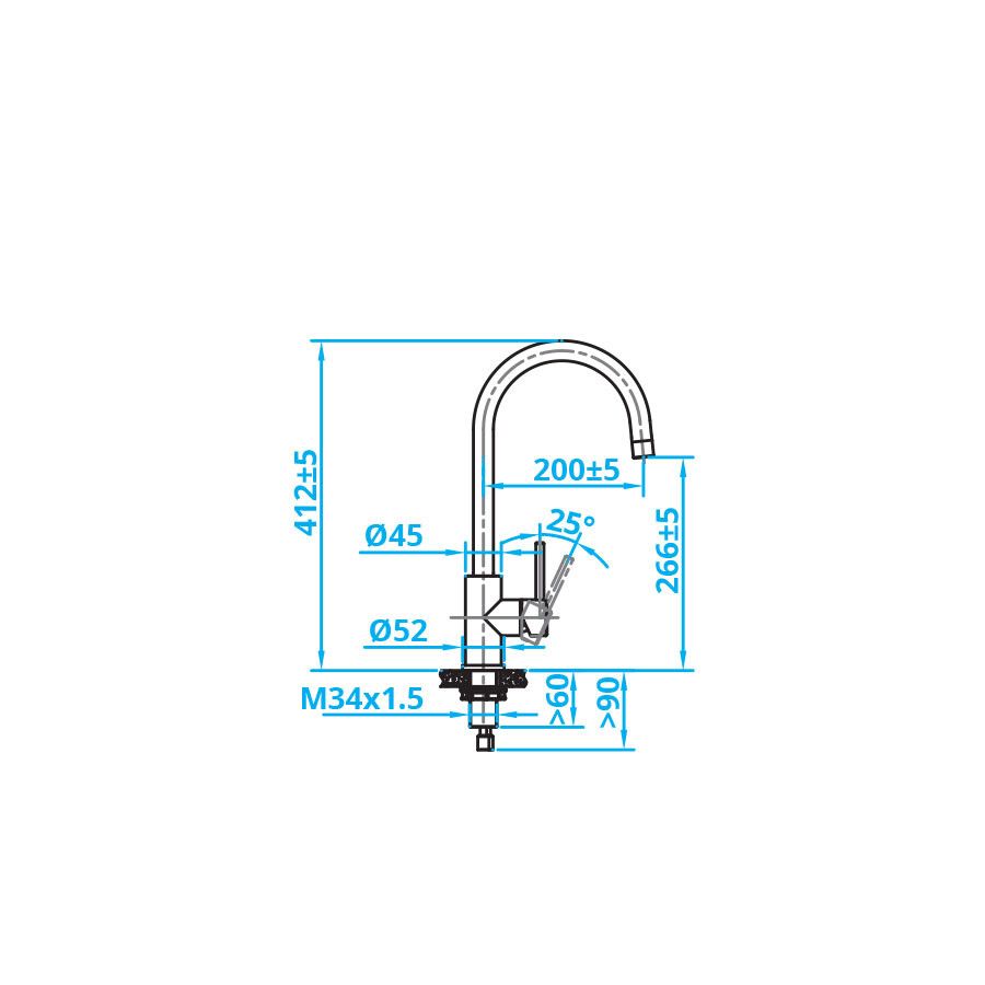 CA105BK ECO Caressi afbeelding 2