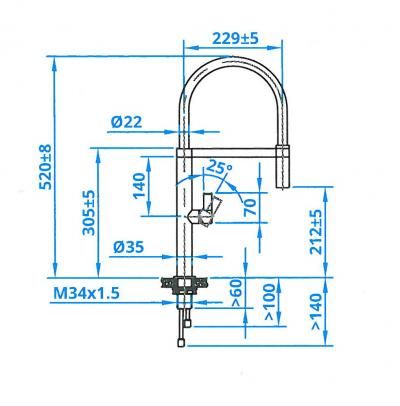 Caressi keukenkraan CA112ILECO afbeelding 3