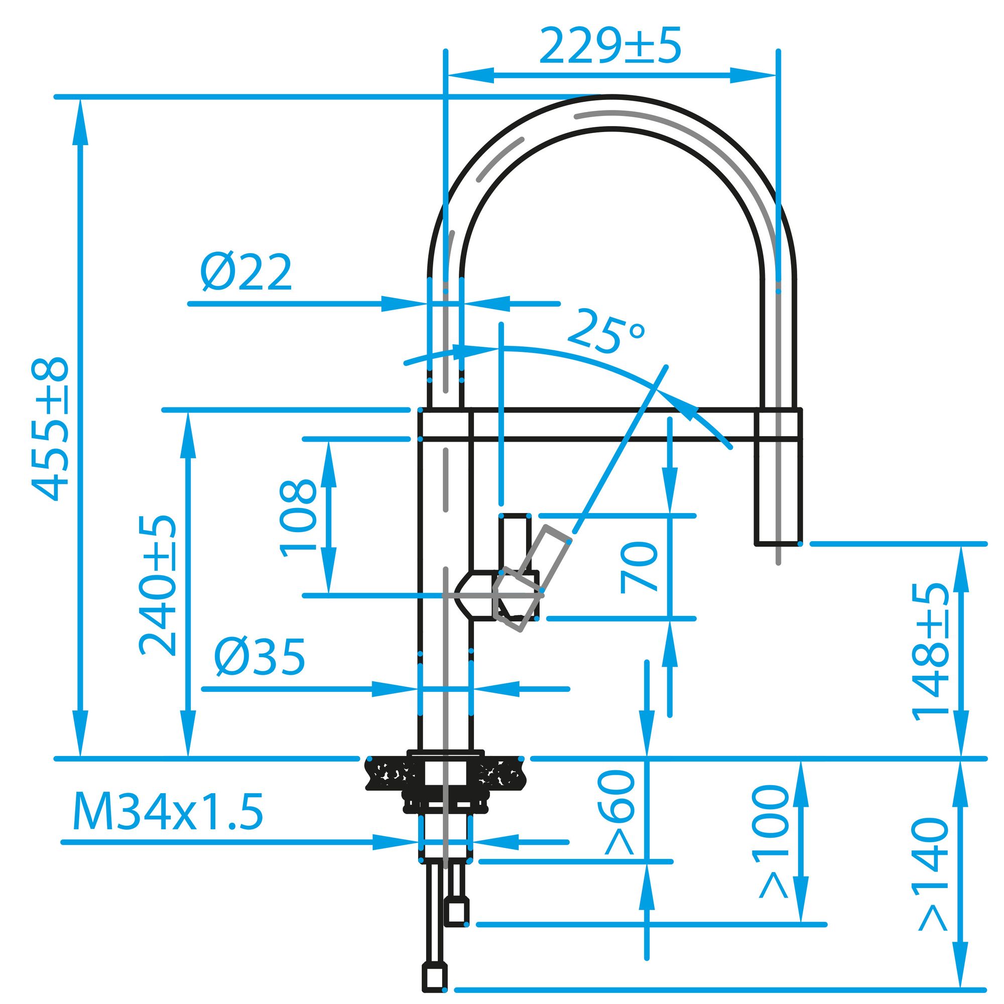 CA112WH M ECO Caressi afbeelding 2
