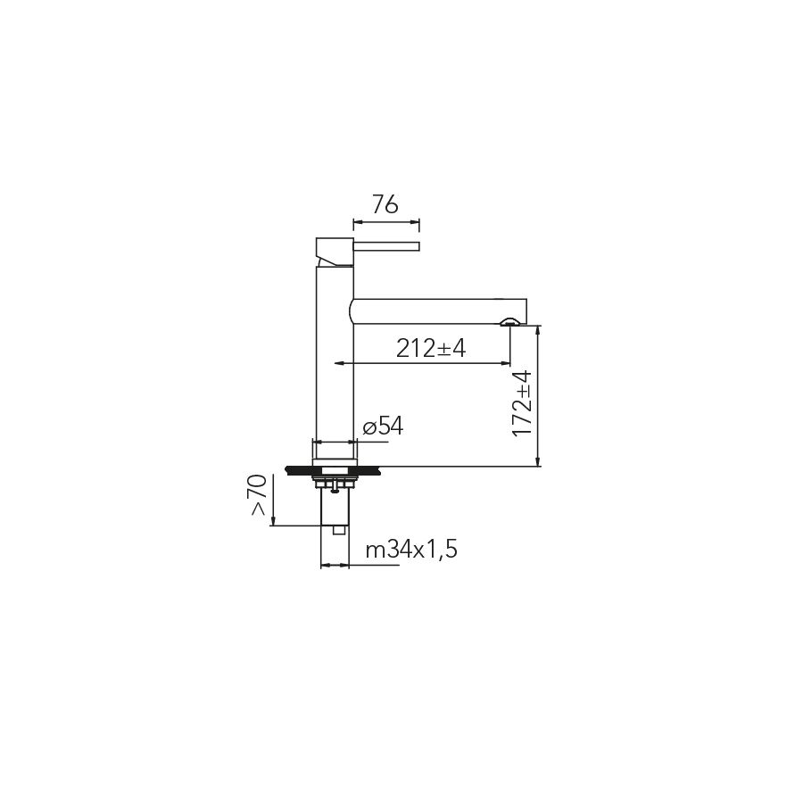 CA116BKECOPLUS Caressi afbeelding 2