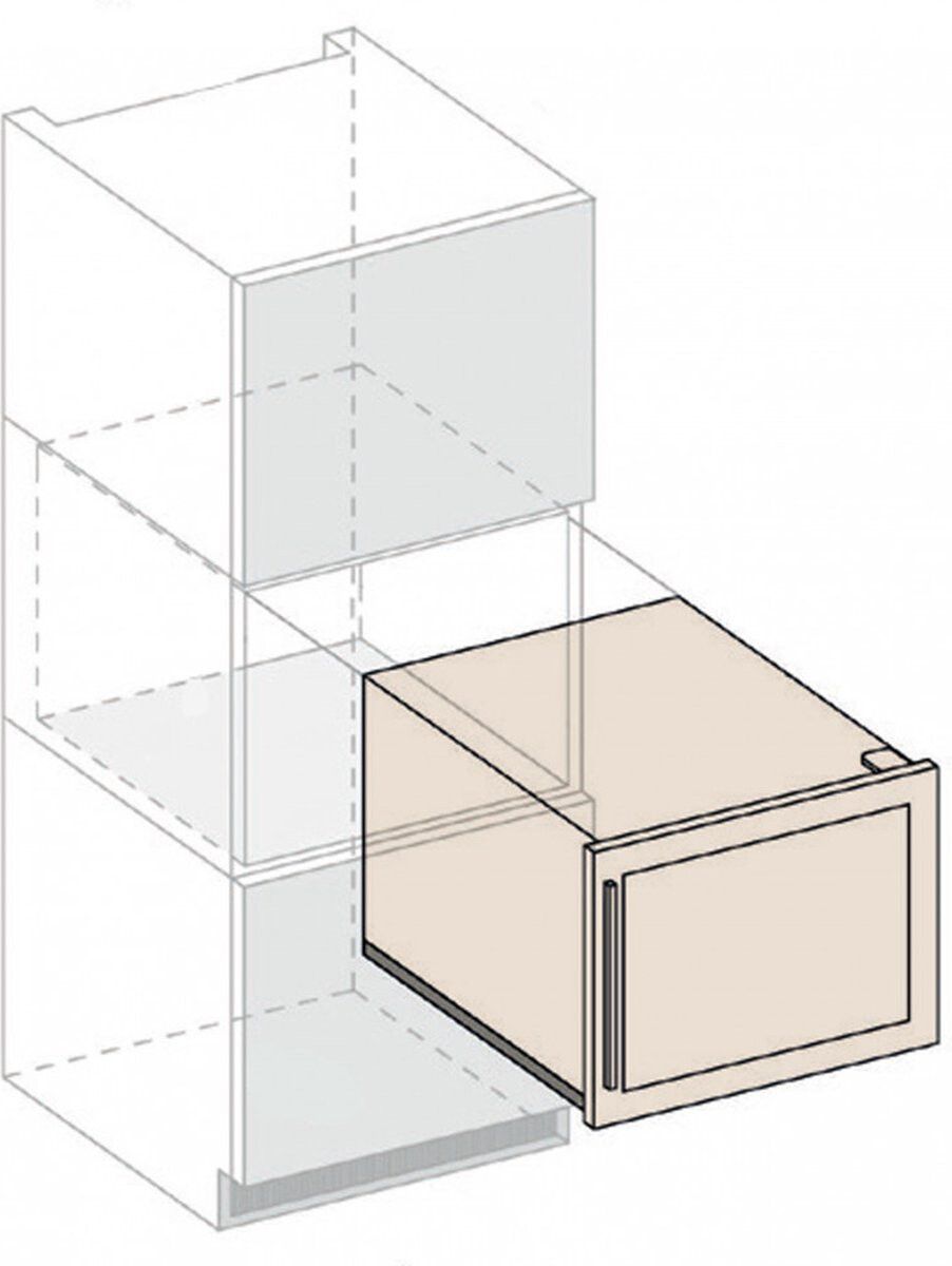 Dunavox DAVG-18.46SS.TO inbouw wijnkast afbeelding 5