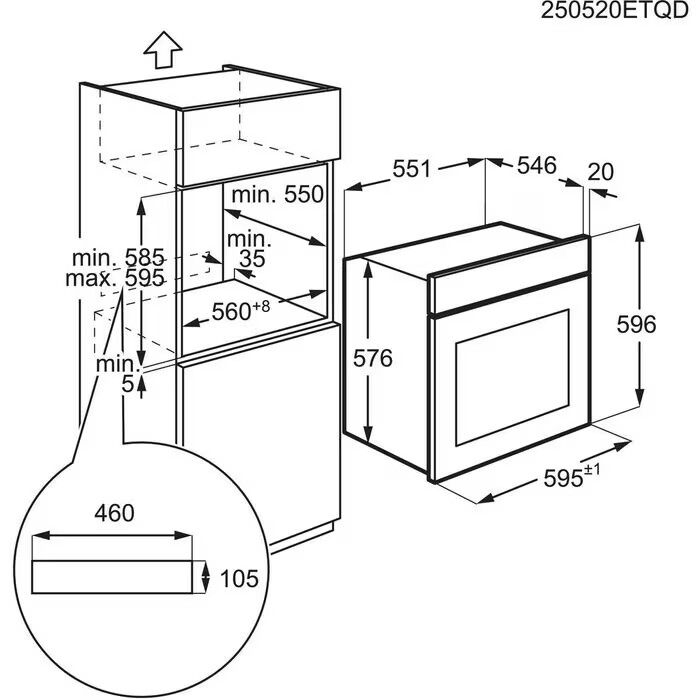 Electrolux E52ID101SX vaatwasser afbeelding 1