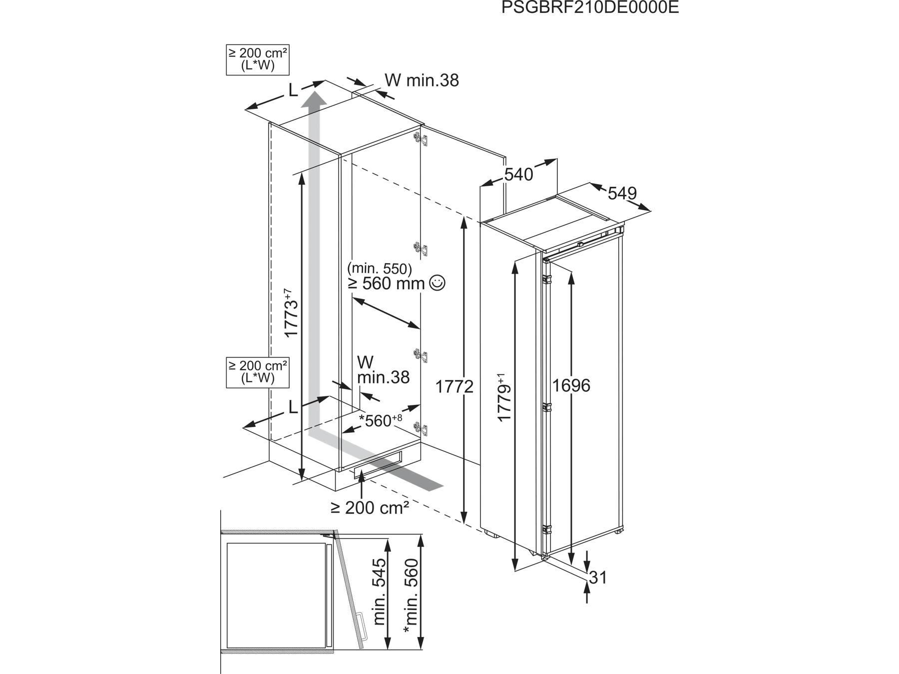 Electrolux koelkast EFA7DE18S afbeelding 3