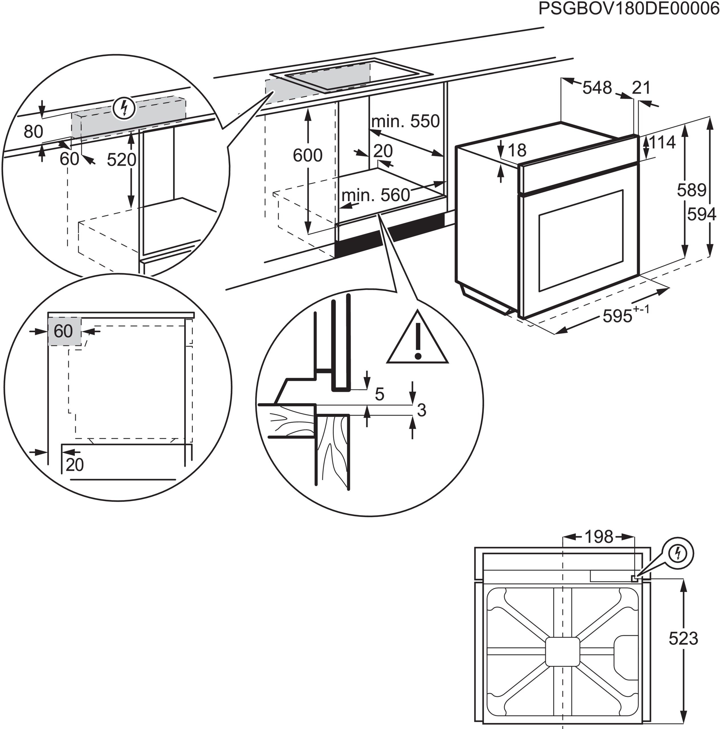 Electrolux KOEBH09H inbouw oven afbeelding 5