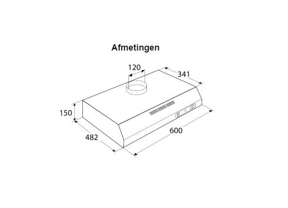 Etna afzuigkap  AO460ZT afbeelding 4