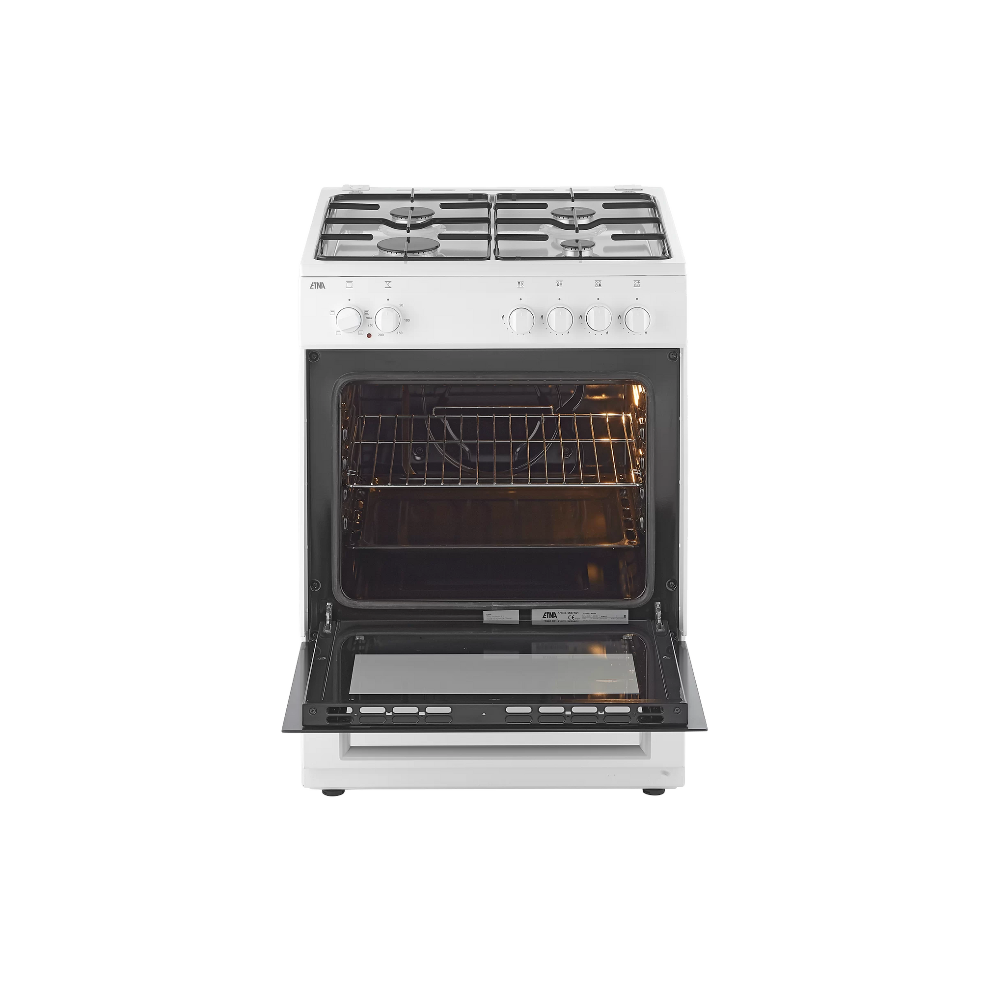 Etna fornuis FGV160WIT afbeelding 3