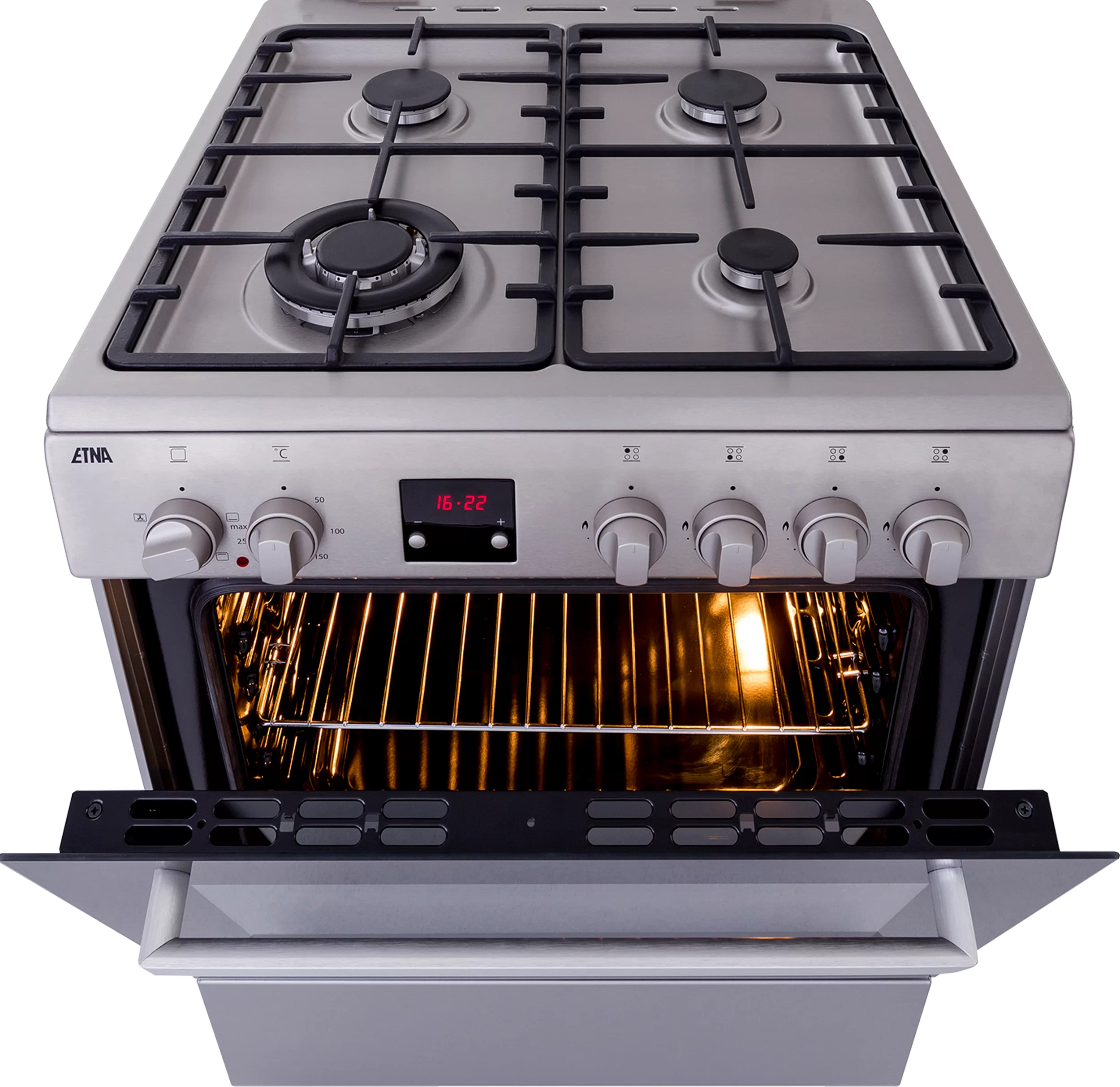 Etna FGV460RVS  fornuis afbeelding 5