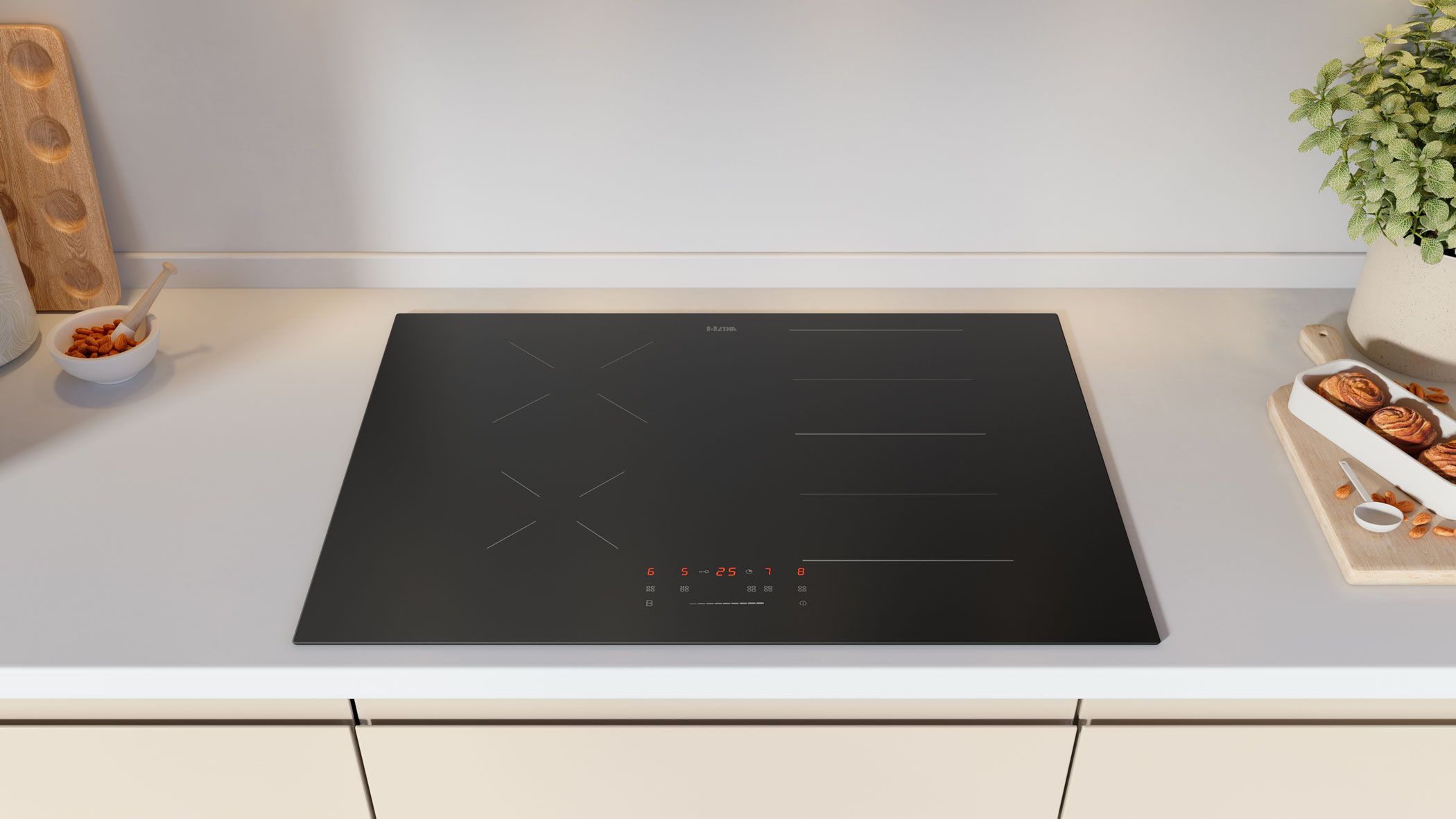 Etna kookplaat inbouw KIF370ZT afbeelding 4