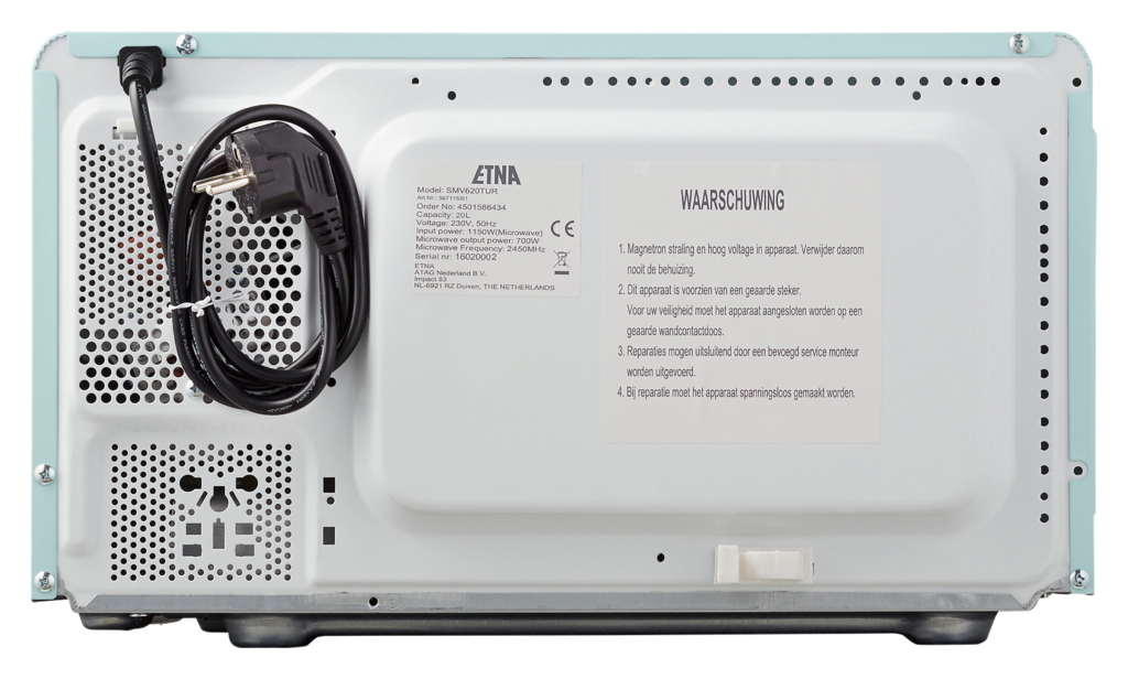 Etna SMV620TUR vrijstaand magnetron afbeelding 5